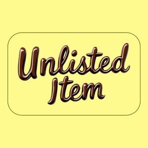 Unlisted Item